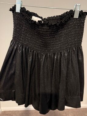 NWOT Black Queen of Sparkles swing shorts